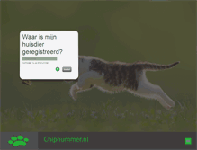 Tablet Screenshot of chipnummer.nl